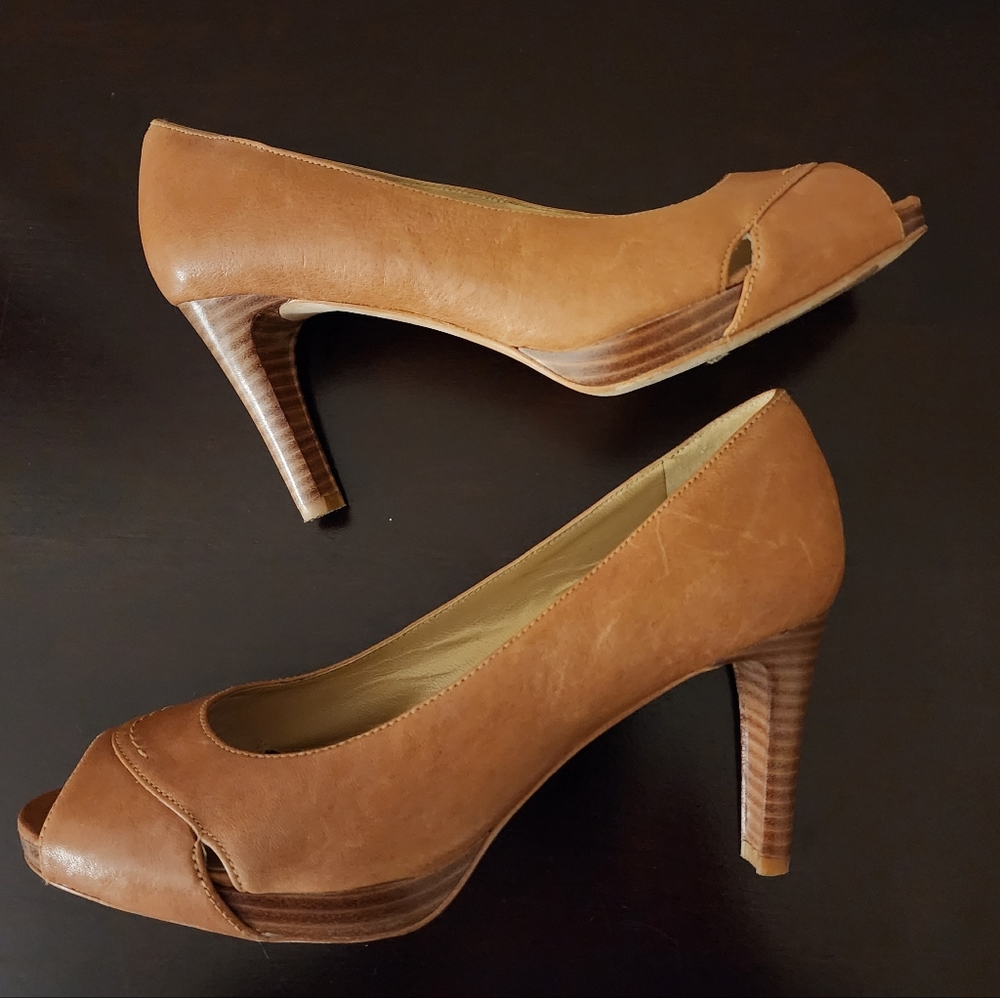 Stuart Weitzman Boho Chic Leather Heels